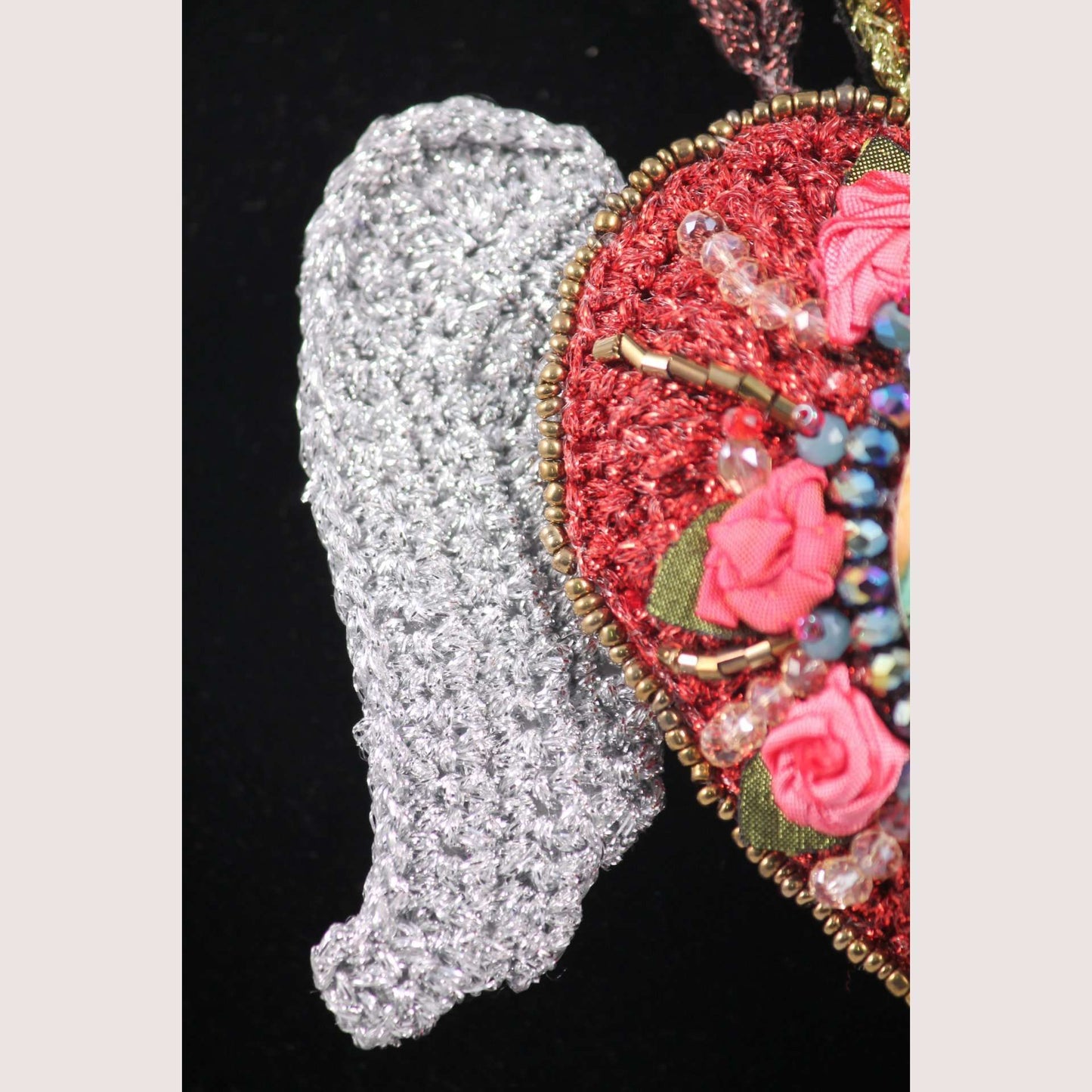 Hand Crafted Necklace Mexican Art Jewelry Mary Custom Made