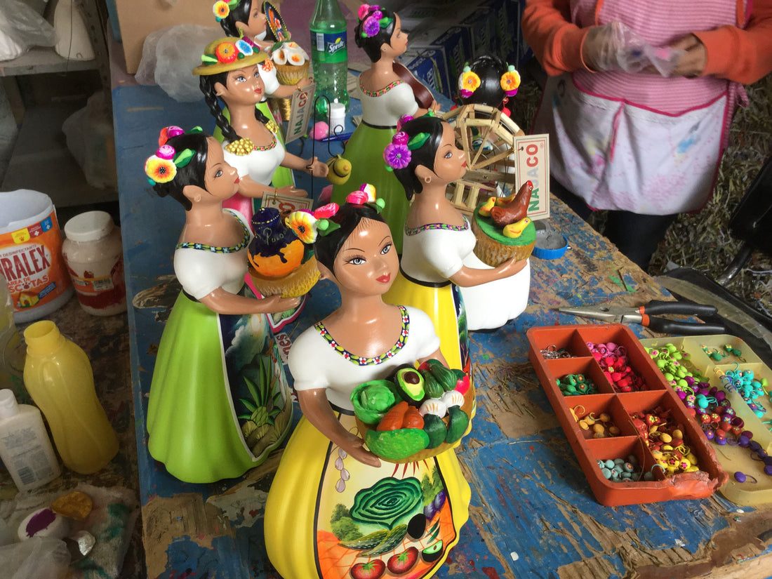 "LUPITA" a doll depicting the Mexican woman in many aspects of life
