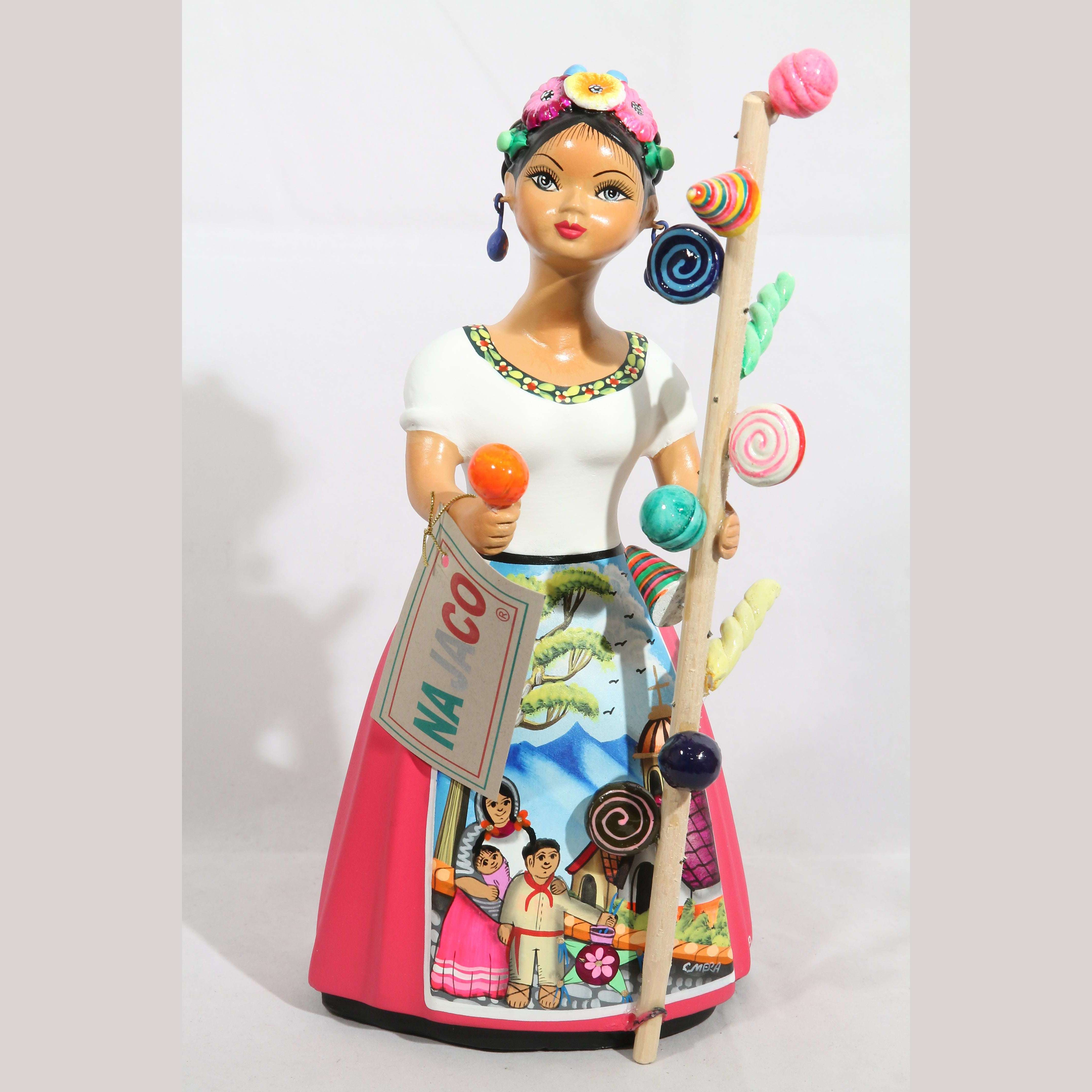 Lupita Doll Sells Hard Candy On A Stick – Pochteca