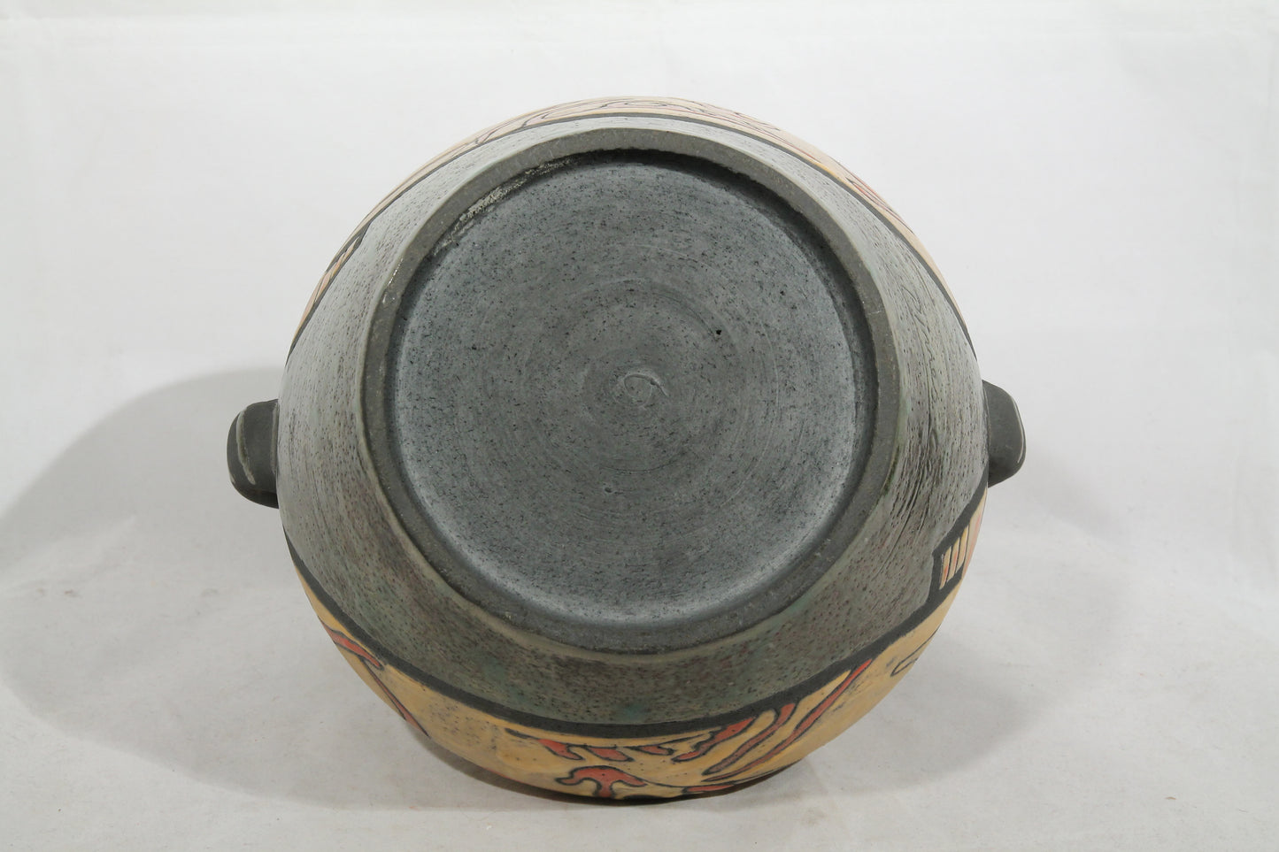 Ceramic/Pottery Vase/Jar Mexican Folk Art Collectible Décor 2 Fish