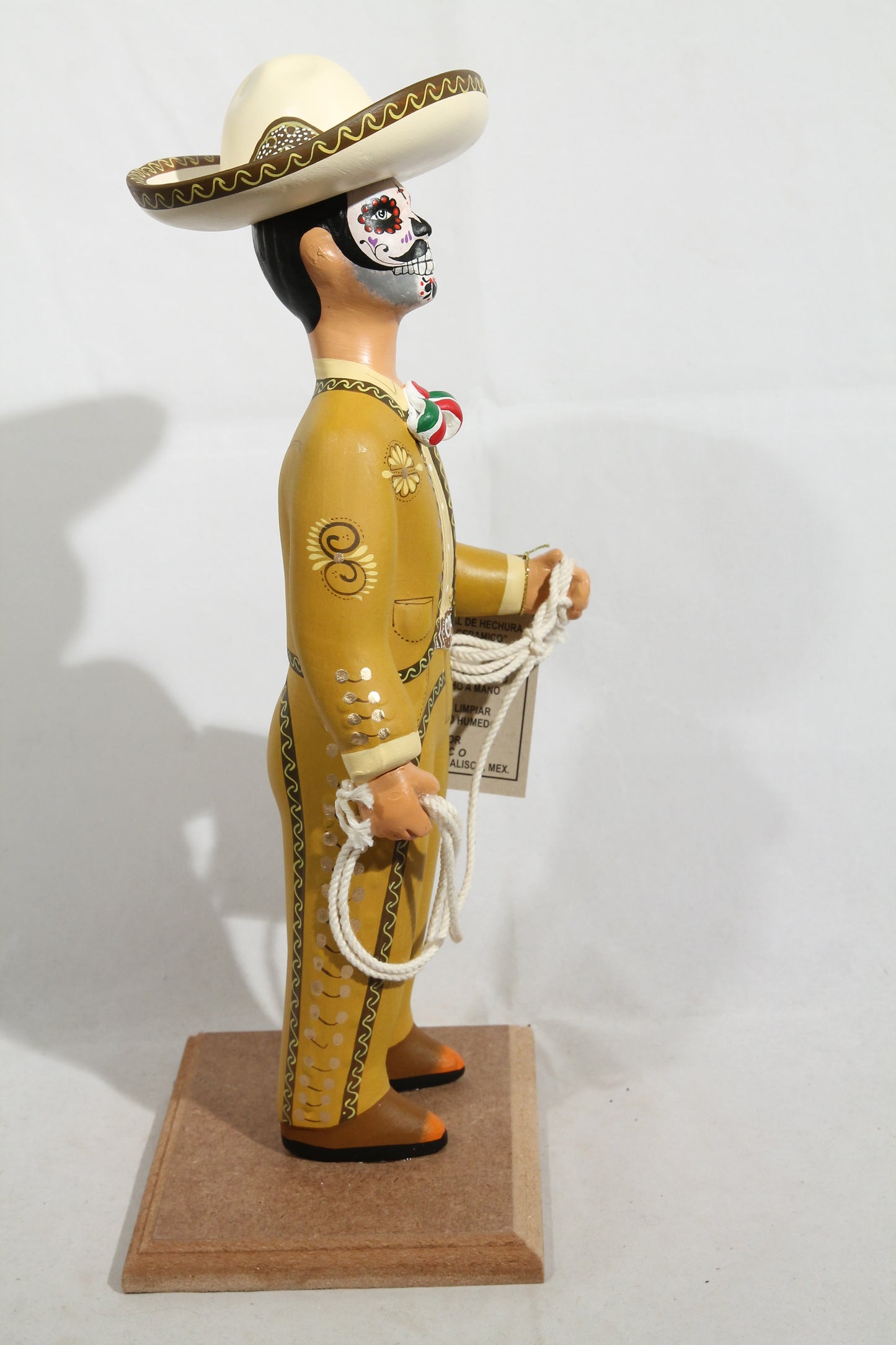 Lupita/o Doll Charro Day of the Dead/Catrin Mexican Ochre