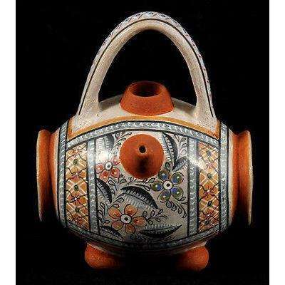 Mexican Ceramic Vessel Master Ceramicist Fernando Jimon Sign Museum Quality #2