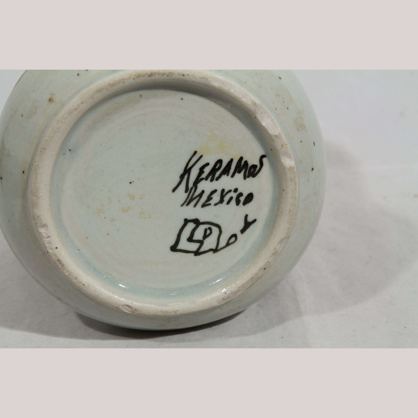 Vintage Ceramic Jar/Vase Signed Keramos Mexico