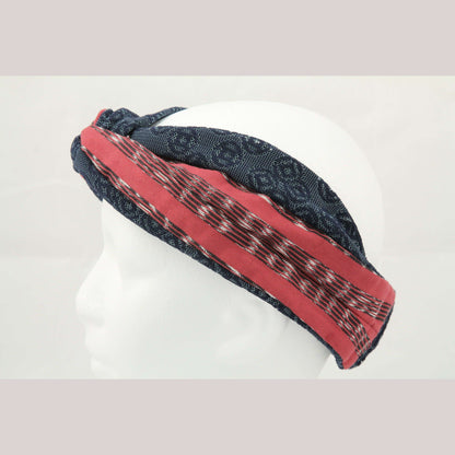 New Cloth Headband Mexican Folk Art Hand Made/Embroidered & Hand Beaded Cross #3