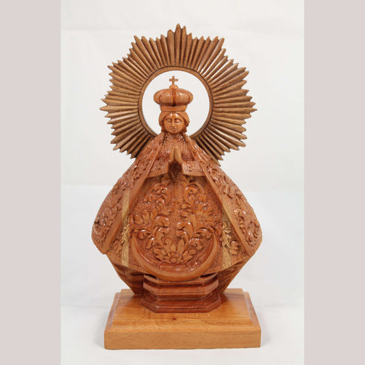 Wood Madonna/Virgin Mary Hand Made Tooled/Carved Mexico Folk Art Religious #3