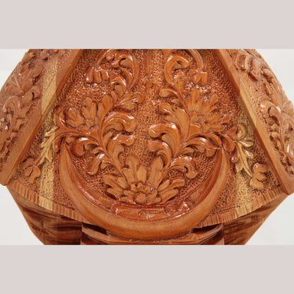 Wood Madonna/Virgin Mary Hand Made Tooled/Carved Mexico Folk Art Religious #3