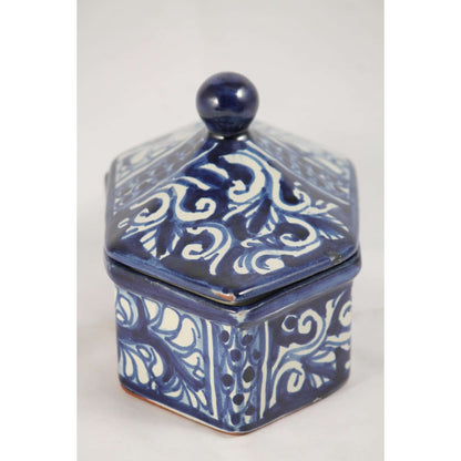 Handmade Talavera Mexican Trinket Box