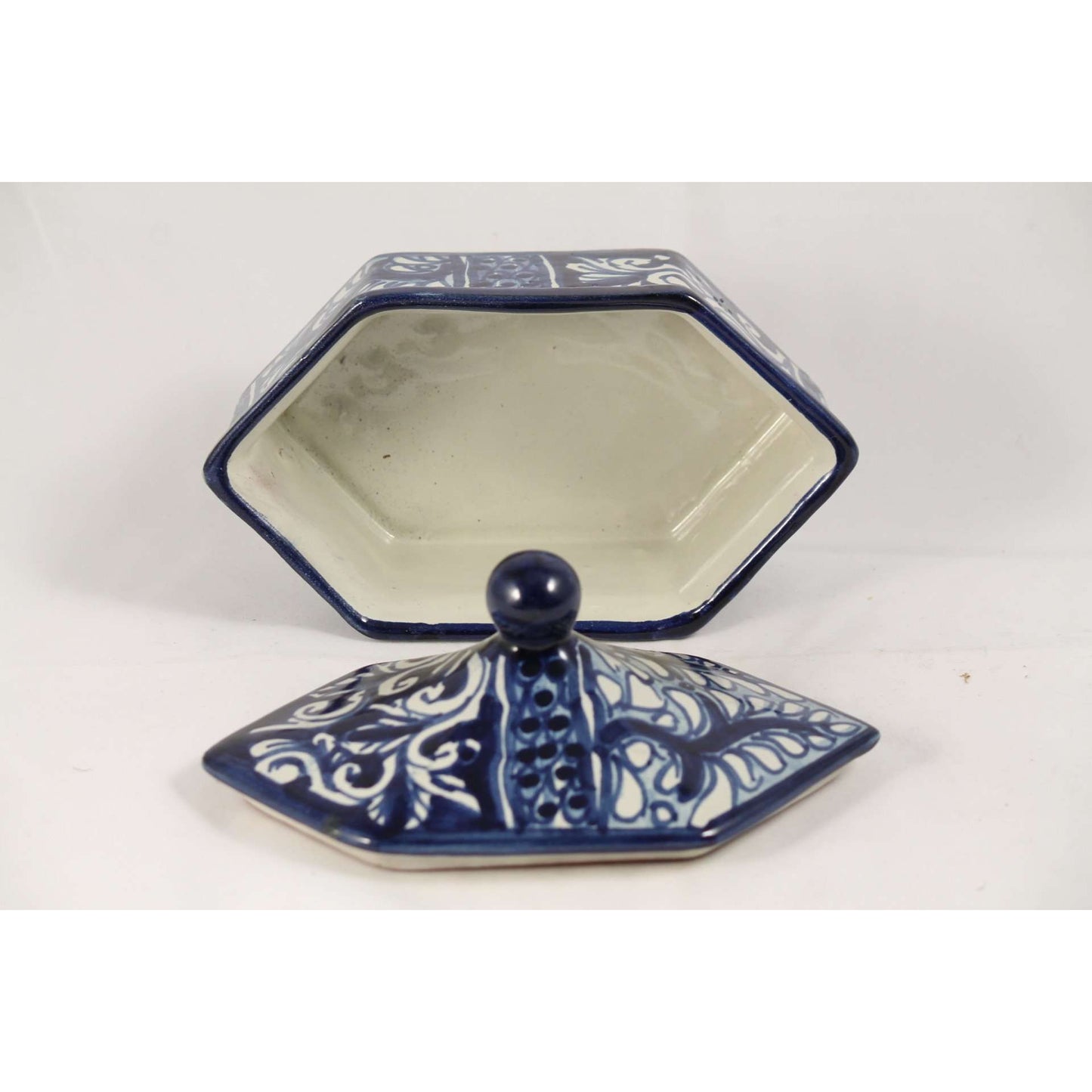 Handmade Talavera Mexican Trinket Box