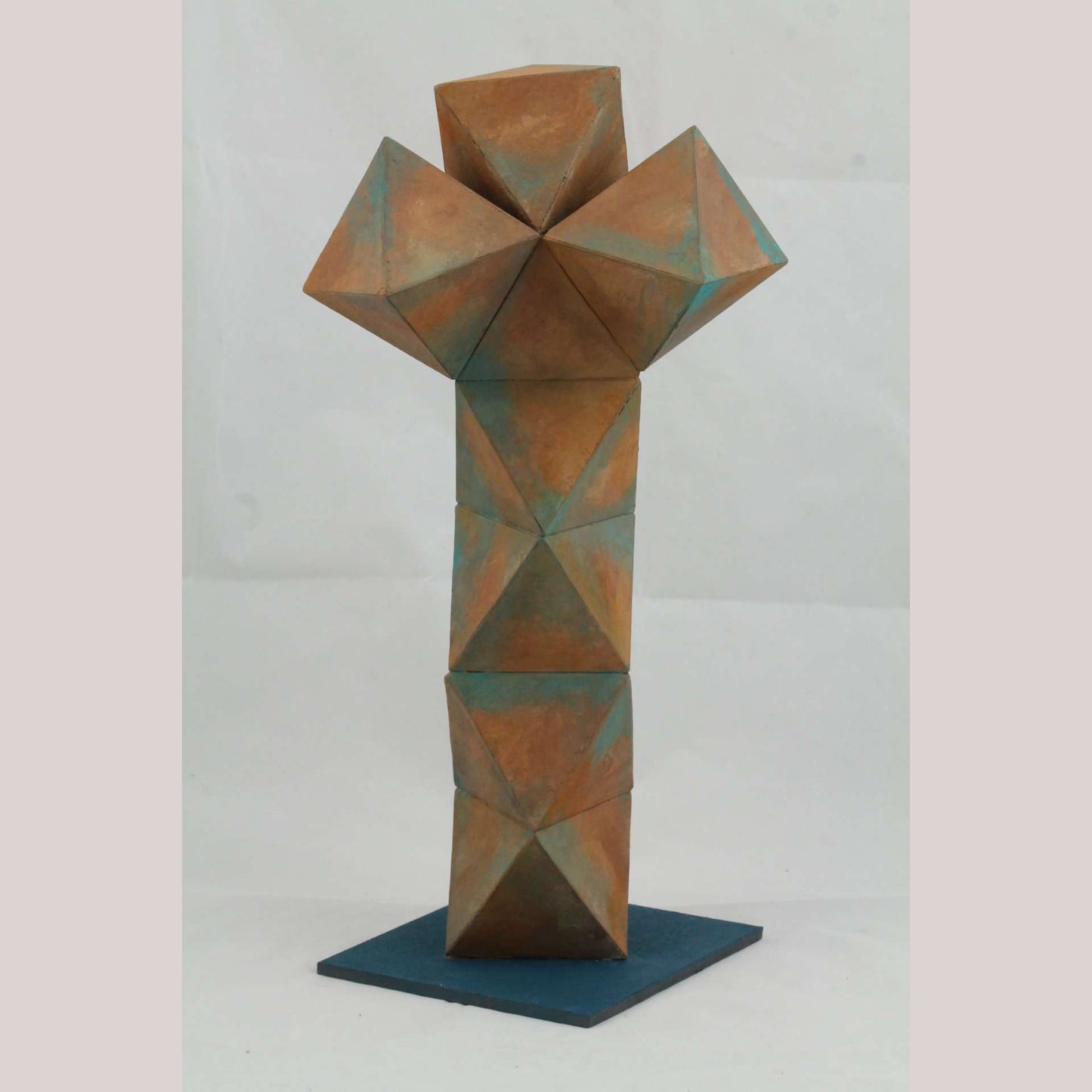 10 1/4" Paper Mache Modern Maguey/Agave Plant Sculpture Mexican Folk Art
