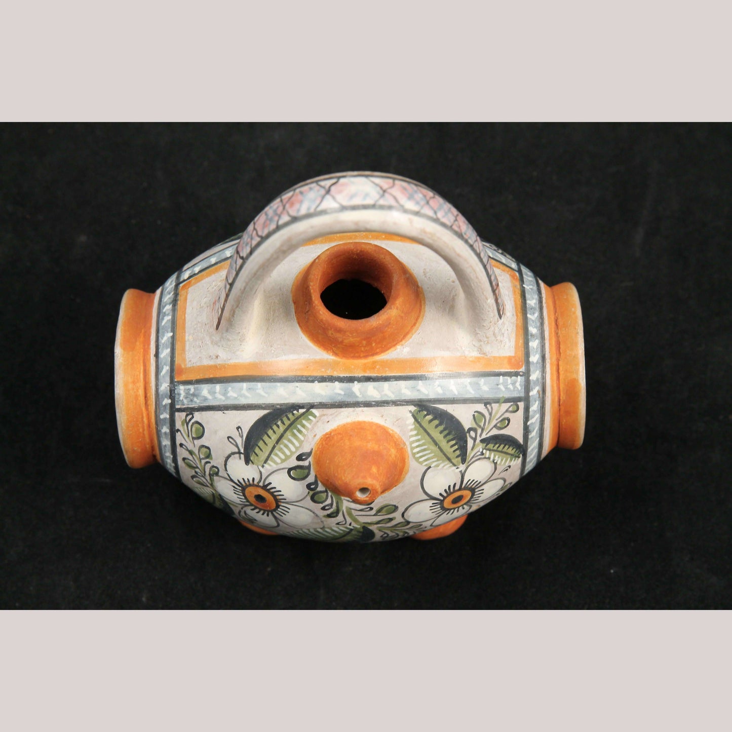 Mexican Ceramic Vessel Master Ceramicist Fernando Jimon Sign Museum Quality #4