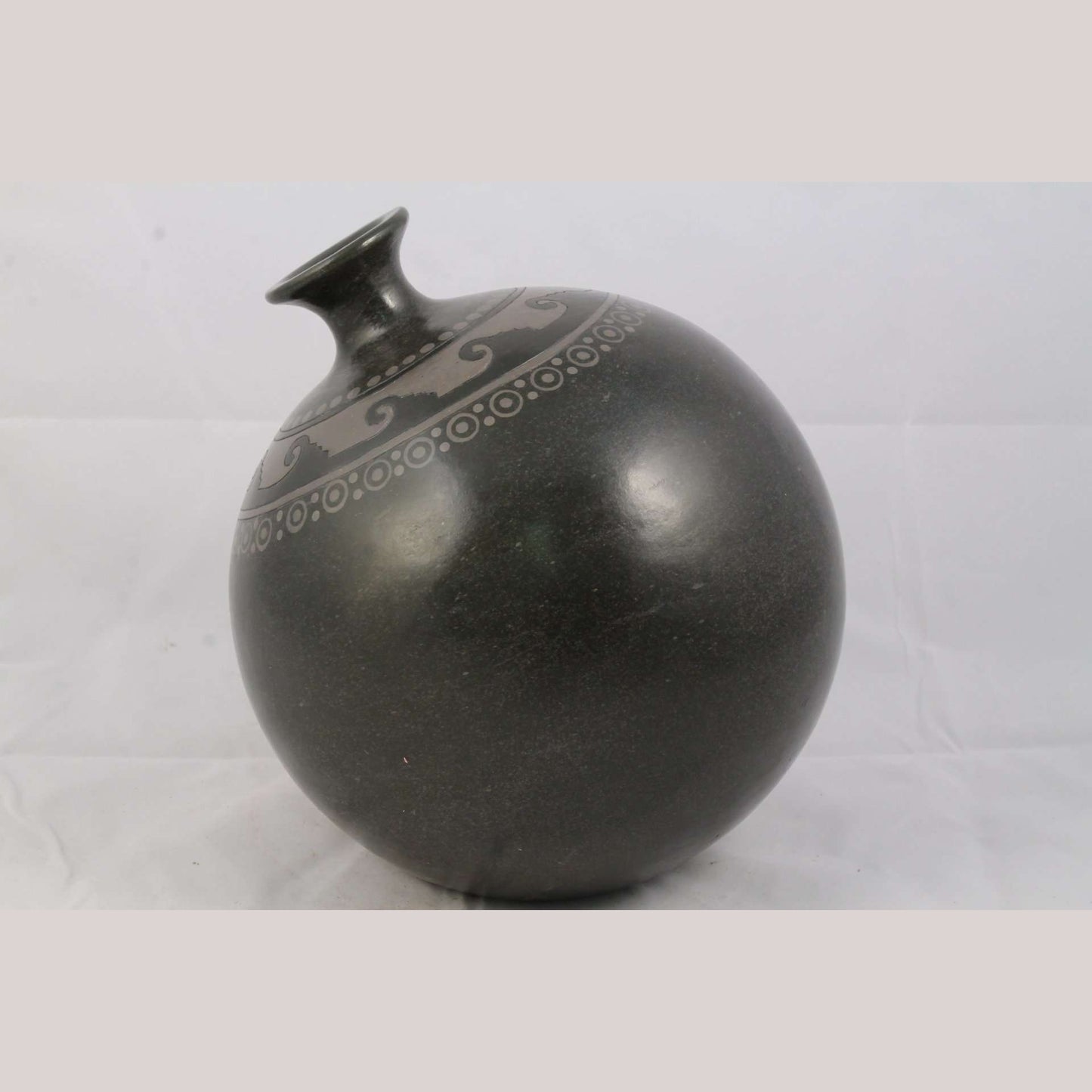Large Jar Vessel Mexican Ceramic from Humberto Trejo