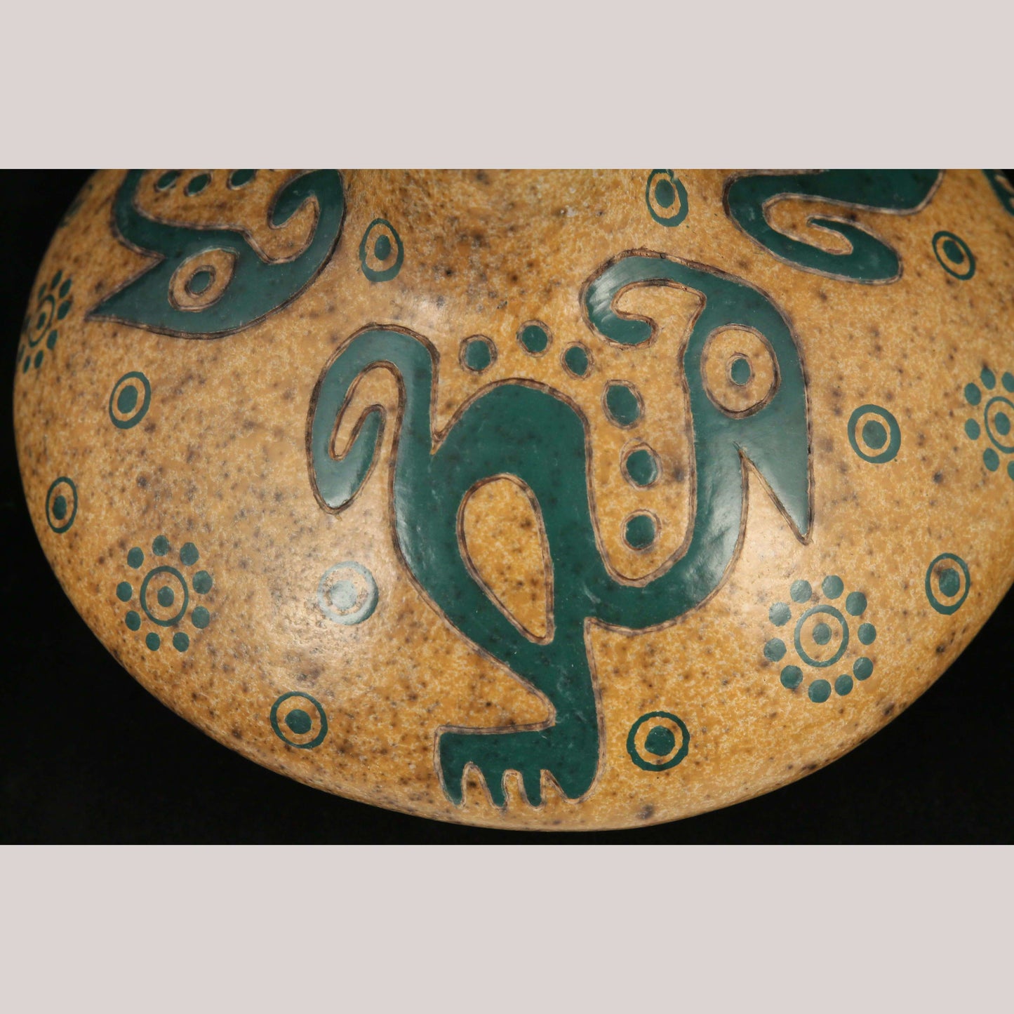 Ceramic/Pottery Vase/ Collectible Decorative Mexico Folk Art Sign R. S.Fiscal #3