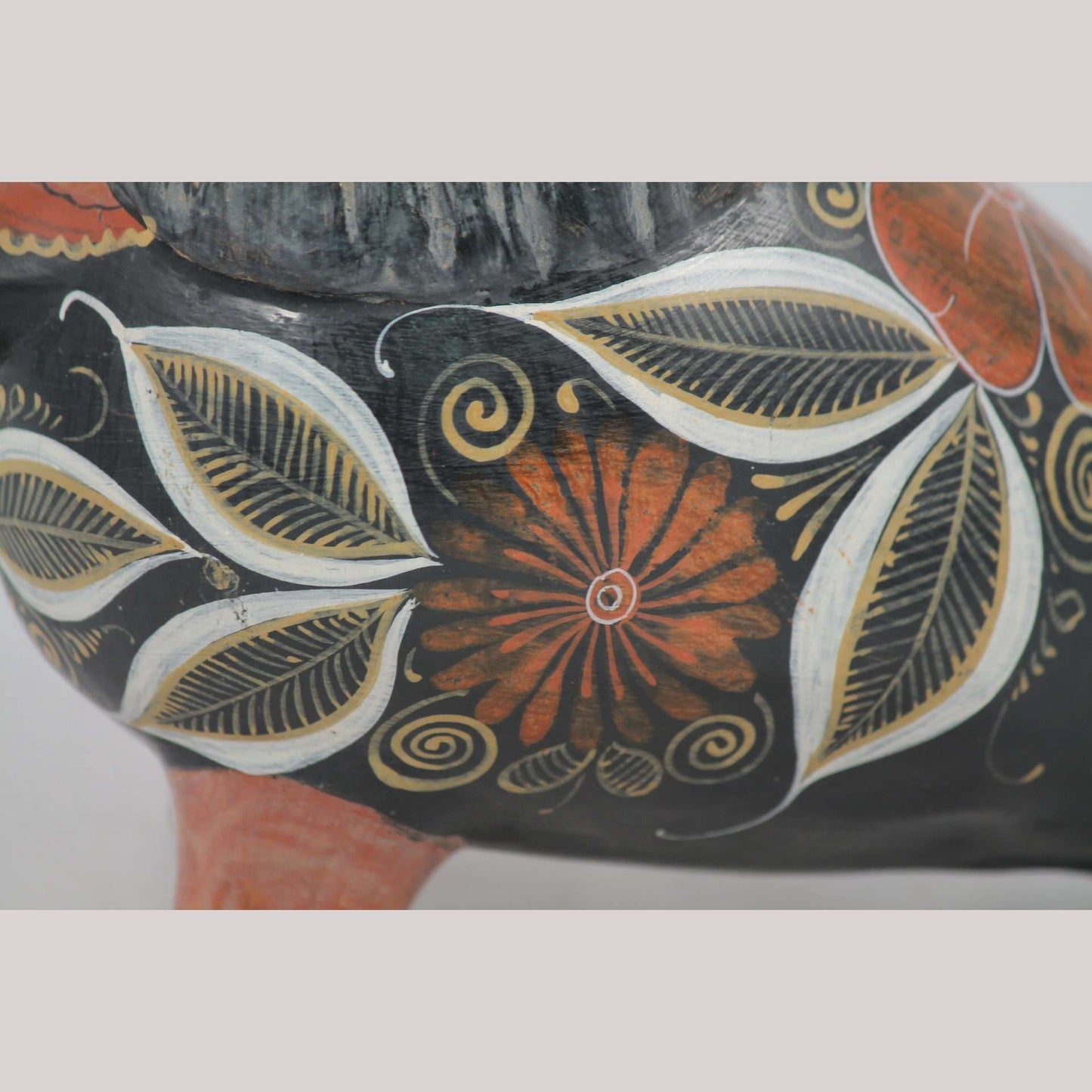 Vintage Ceramic Nagual Mexican  J. A. Ortiz Signed