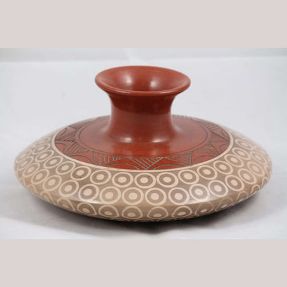 New Ceramic Vessel Pottery Hand Made/Painted Mexico Folk Art Hernandez-Cano #2