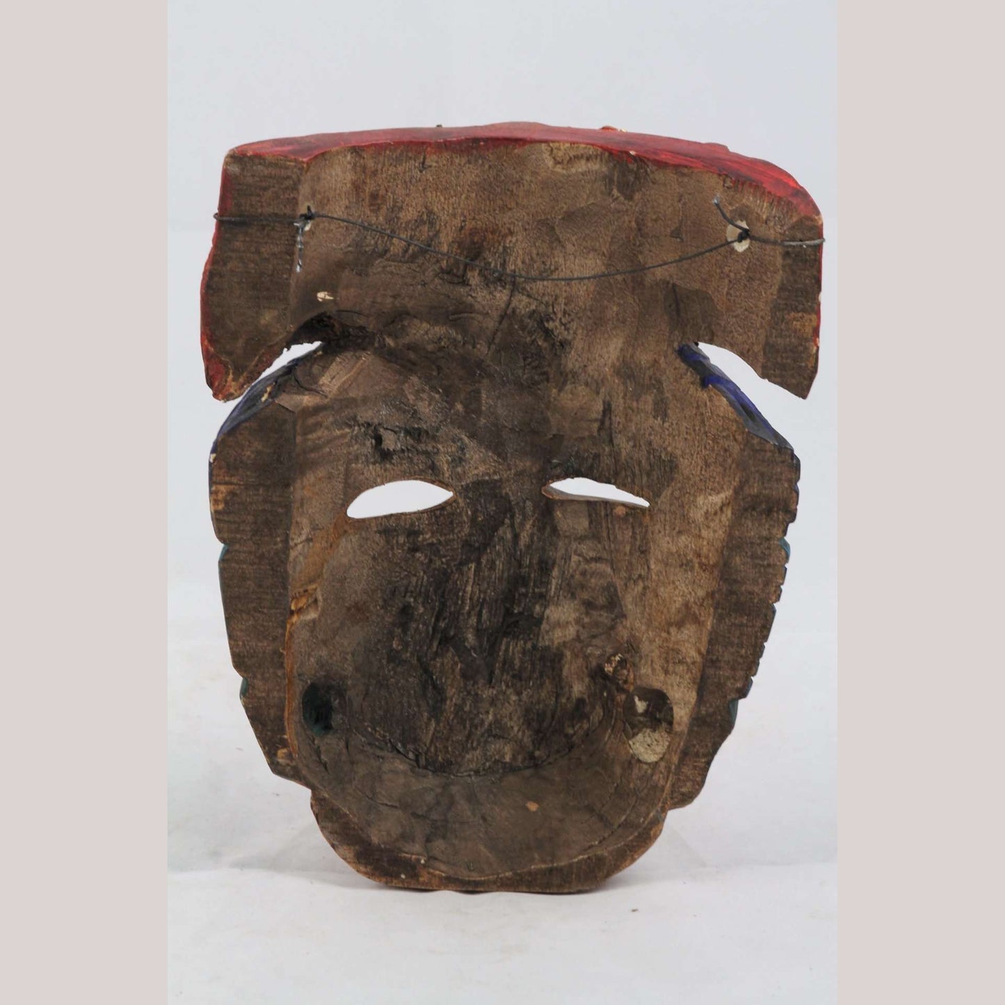 Wood Mask Aztec Gentleman Hand Made Jose Manuel Mejia