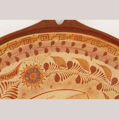 Mexican Ceramic/Pottery Large Hanging Plate Fine Folk Art Master Pablo Pajarito