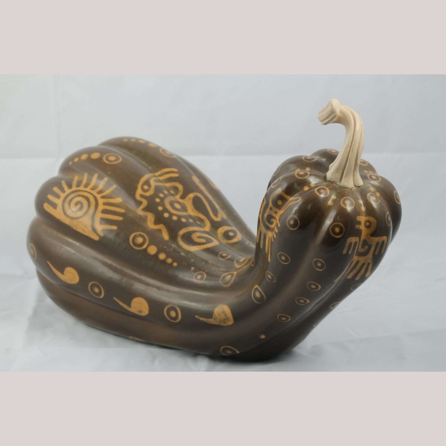 Ceramic Squash/Veggie Mexico Pottery Mexico Decorative Collectible Folk Art Huge