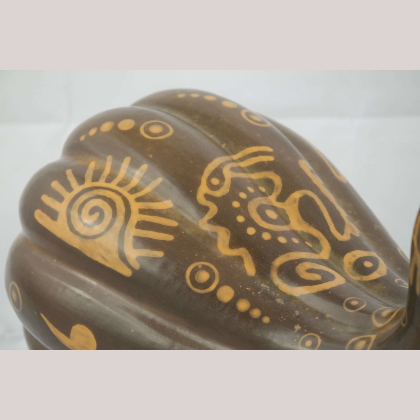 Ceramic Squash/Veggie Mexico Pottery Mexico Decorative Collectible Folk Art Huge