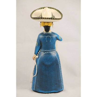 Premium Lupita Doll, Charra Azul, Blue, Mexico NAJACO