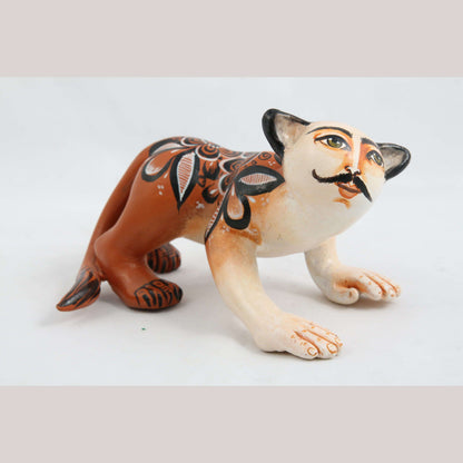 Ceramic Nagual/Cat Man Nagual Mexican Folk Art Décor Ubaldo Macias /Famma #2