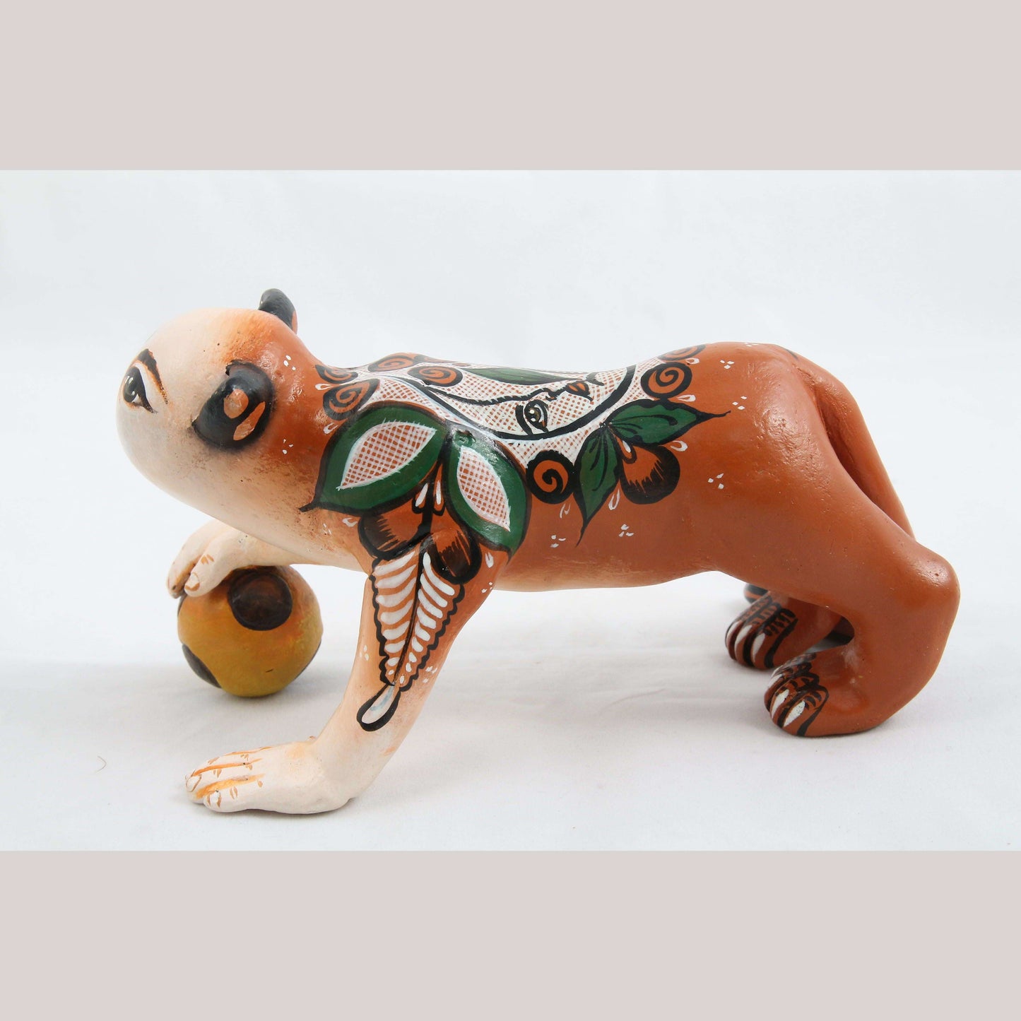 Ceramic Nagual/Cat Man Nagual Mexican Folk Art Décor Ubaldo Macias /Famma #3