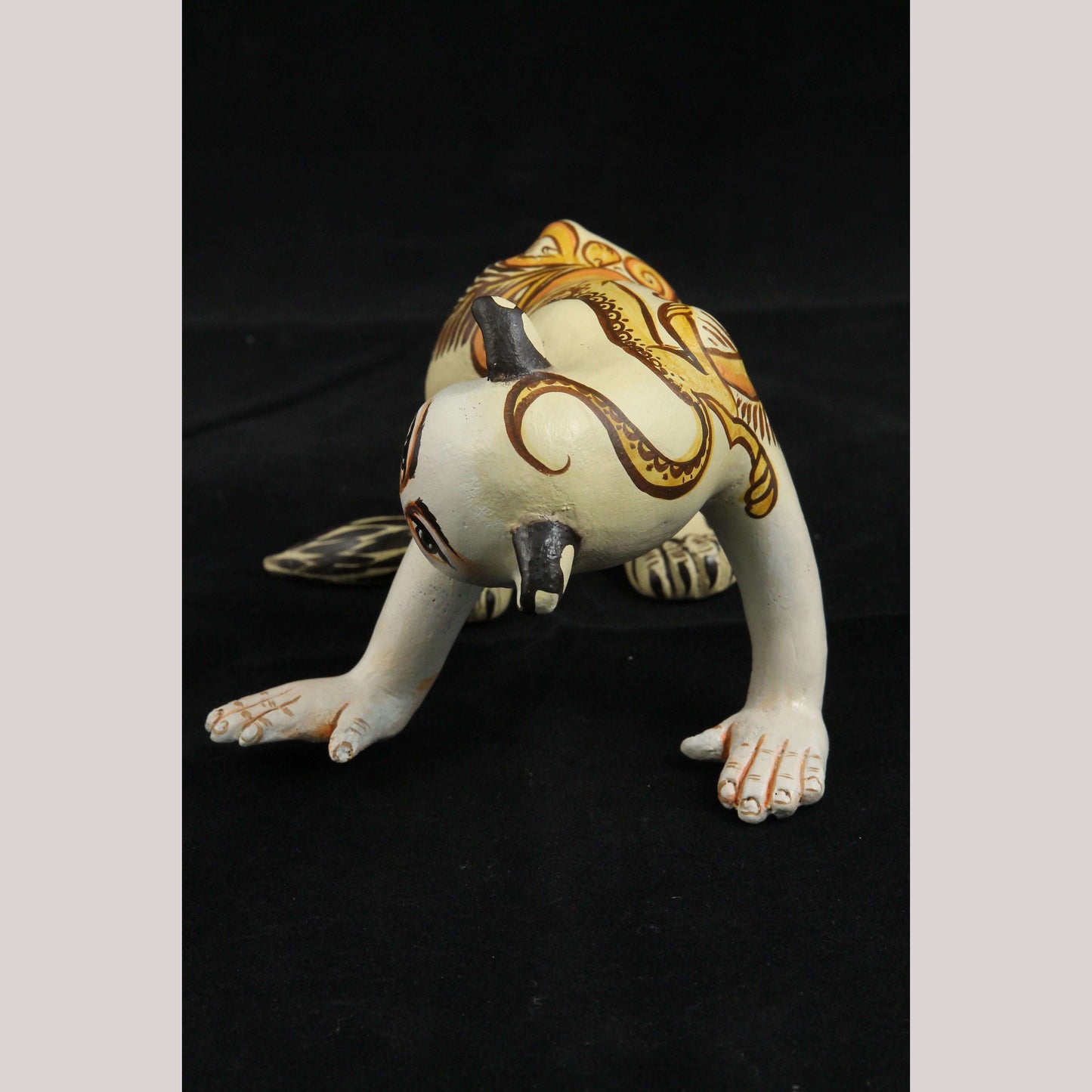 Ceramic Nagual/Cat Man Nagual Mexican Folk Art Décor Ubaldo Macias /Famma #1