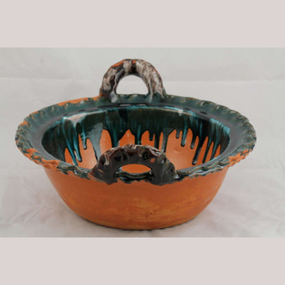 Mexican Ceramic/Pottery Pot Folk Art Collectible Mario Ivan Salinas Original