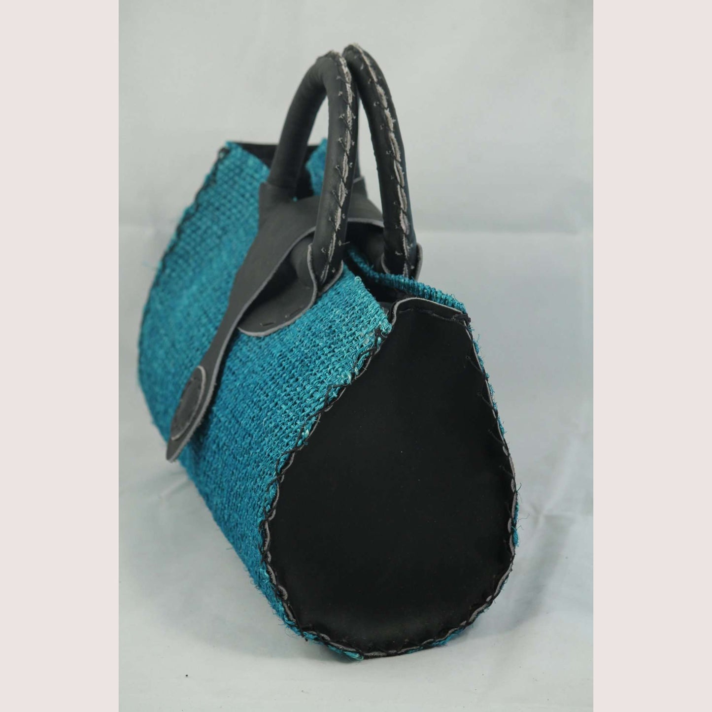 Purse/Bag/Tote Hand made Mexican Ixtle (cactus fiber) Turquoise