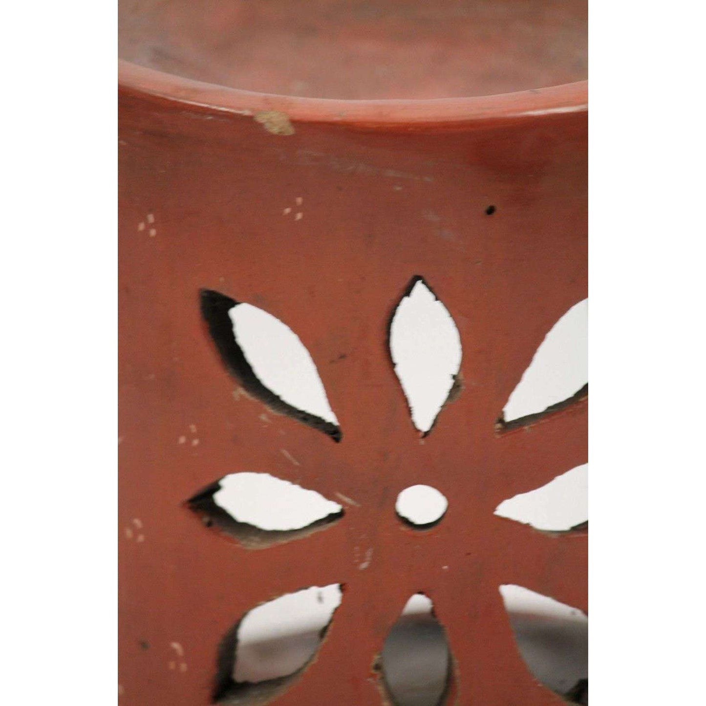 Vintage Mexican Incense/Candle Holder Signed A. Ortiz Ceramic/Pottery Folk Art